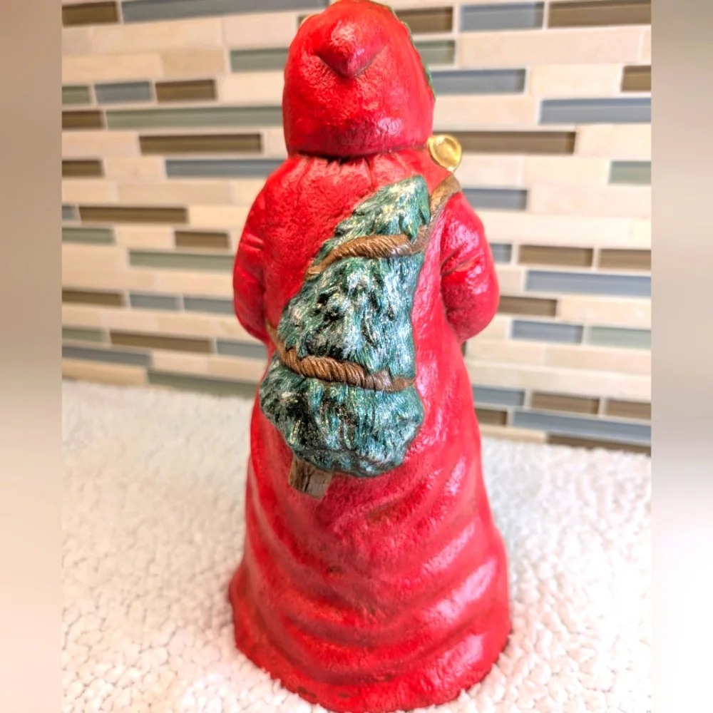 Vintage Santa Clause Hand Painted Ceramic 19.5